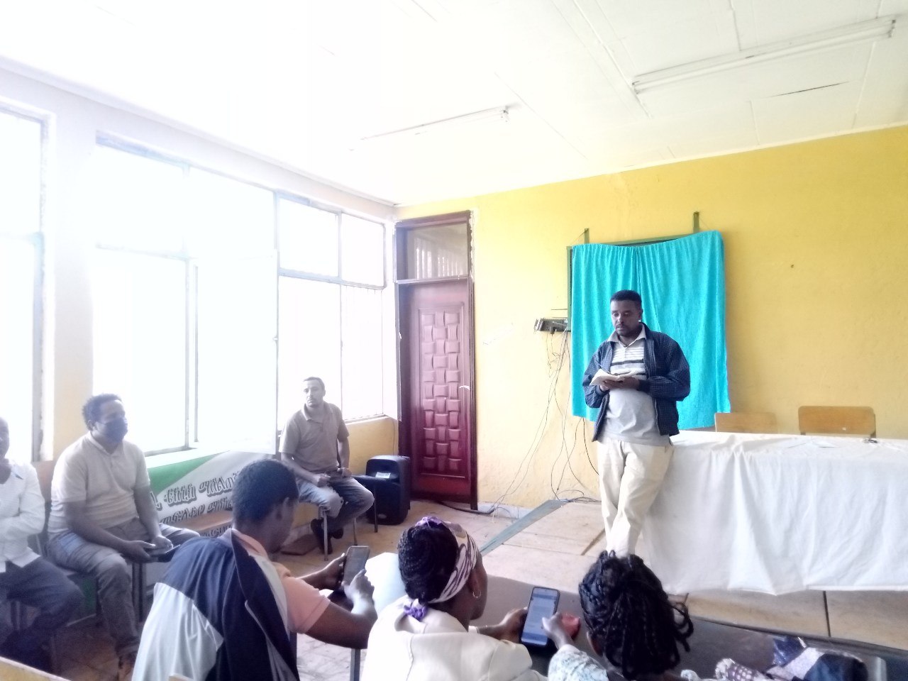 የፍኖተ ዳሞት ፖሊ ቴክኒክ ኮሌጅ የድጅታል አማራ ቴክኒካል ኮሚቴዎች እና የዘርፍ ተጠሪዎች ሪፖርት በማቅረብ ስራዎችን ገመገሙ።