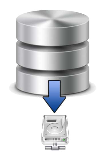 A database backup and restore
